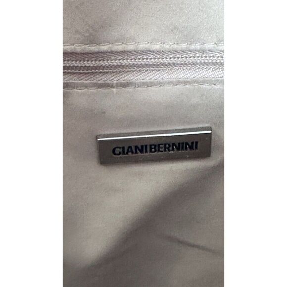 Giani Bernini Med Tote Bag Multi-Color Patchwork Striped Shoulder Bag Purse - Picture 8 of 16